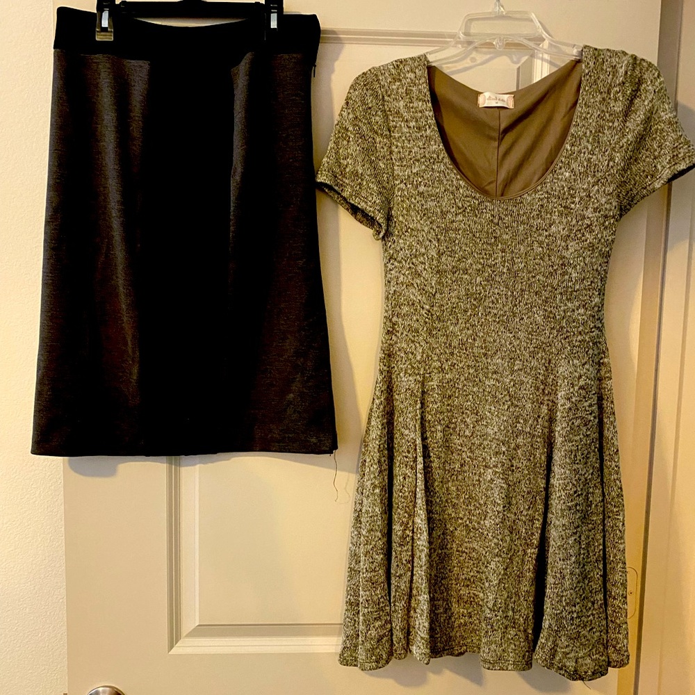 Women dress size medium and skirt size 4